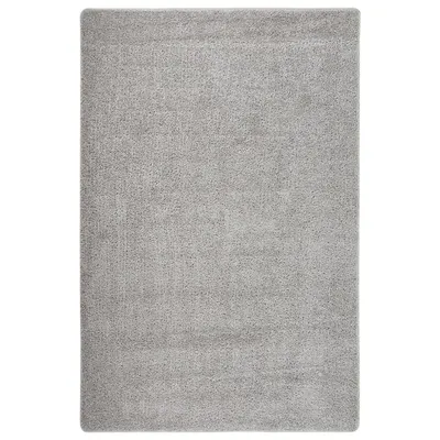 vidaXL Covor pufos, gri deschis, 200x290 cm, antiderapant