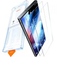 Folie de protectie Ecran Torras GlassGo Install Master pentru Google Pixel 9a, Sticla Securizata, Full Glue, Set 2 bucati