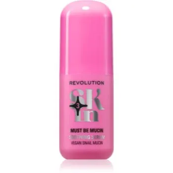 Revolution Skincare Go Gentle Vegan Snail Mucin Soothing Serum ser calmant cu efect de hidratare