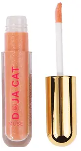 BH Cosmetics x Doja Cat Luciu de buze pentru un volum suplimentar Muse, Gold, 3 ml