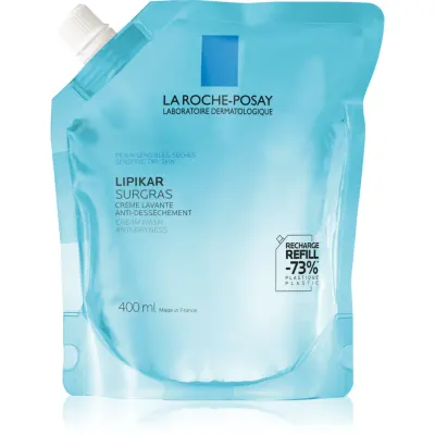 La Roche-Posay Lipikar Surgras cremă pentru duș rezervă 400 ml