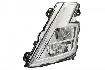 Far stanga (H1 H7 LED, manual, cu lumina de zi, culoare insert: crom platinat, culoare indicator: alb) potrivit VOLVO FH III, FH16 III 02.20