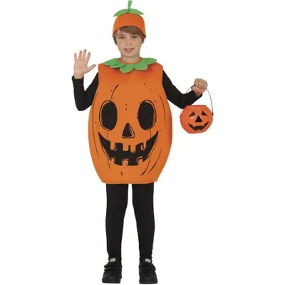 Costum dovleac mascota copii 7-9 ani