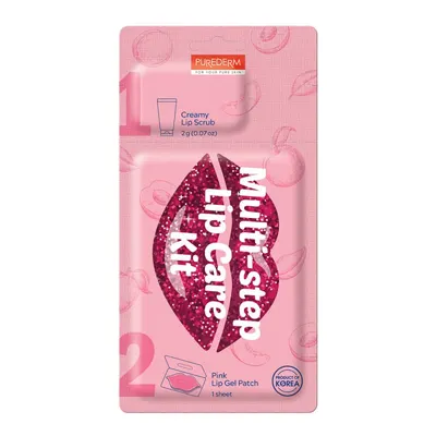 Mască pt buze - Multi-step Lip Care Kit 2g+3,2g - Purederm