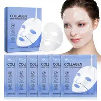 Set Ingijire Premium cu 6 Masti Concentrate BIO Collagen, Formula Avansata cu Probiotice, Tehnologie Hydro-Gel