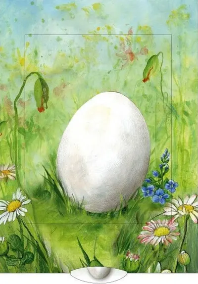 Felicitare de salutare Living Card - Pui
