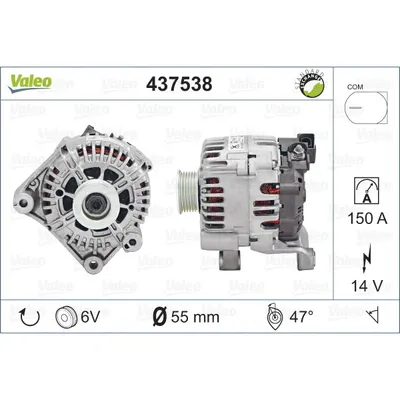 Generator/alternator VALEO 437538