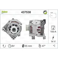 Generator/alternator VALEO 437538
