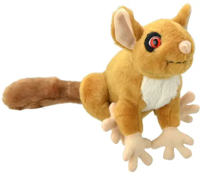 Jucărie de pluș Wild Planet - Pui de bufniță, 42 cm