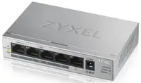 Switch ZyXEL - GS1005HP, 5-Port GbE Unmanaged PoE Switch, gri