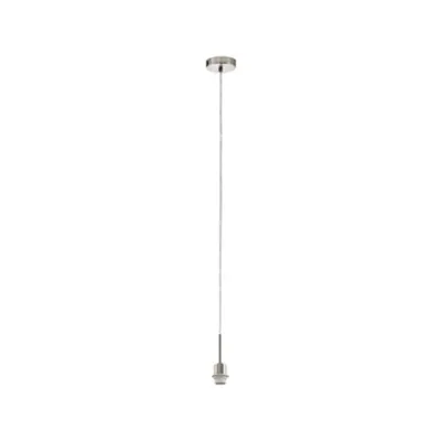 Pendant luminaire Pasteri Pro 60W nickel-matt IP20