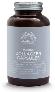 Marine Collagen Peptan Type I, 180 capsule, Mattisson Healthstyle