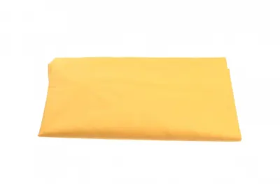 Cearsaf pat 90x200x10 cm bumbac model galben