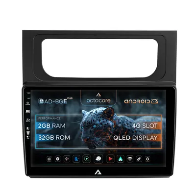 Navigatie Volkswagen Touran (2010-2016), Android, E-Octacore 2GB RAM + 32GB ROM, 10.1 Inch - AD-BGE10002+AD-BGRKIT042