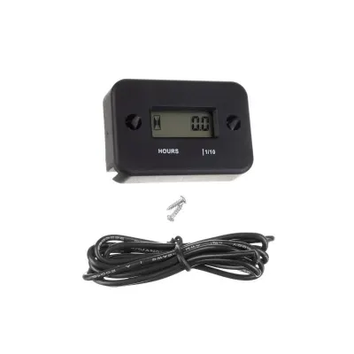 Contor rotatii motor cu afisaj LCD, universal, 5,4x3,7x1,5 cm, negru