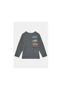 Bluza baieti - 304719172 - Bumbac - Gri - Gri