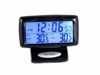 Ceas cu alarma si termometru de interior-exterior