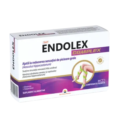 Endolex Complex, Sun Wave Pharma | 30 comprimate