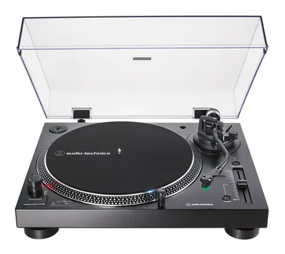 Pick-up Audio-Technica - AT-LP120XUSB, manual, negru