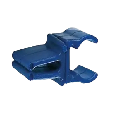 Clema conector universal pentru seturile de motricitate bara-cerc plat, rotativa