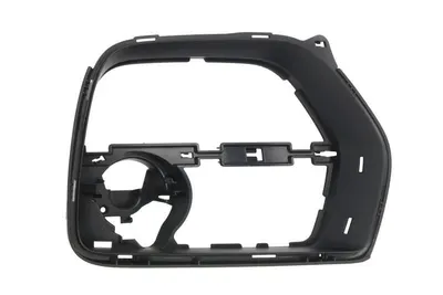 Suport far potrivit BMW X6 E71, E72 2010-2014 - fata stanga cu locas proiectoare, plastic, negru