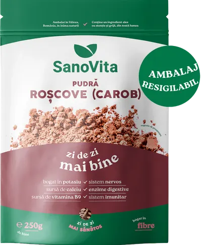 Pudra de roscove, 250g, SanoVita