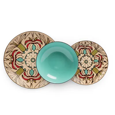 Set farfurii si bol - Fondina Turche