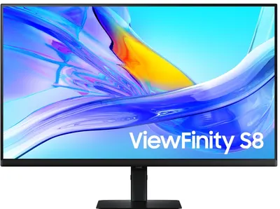 Monitor Samsung - ViewFinity S8 32D800, 32'', 4K, 60Hz, 5ms, VA, USB hub, negru