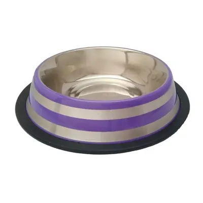 Castron metalic pentru caini Strip 0,25 L