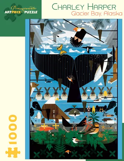 Puzzle Pomegranate de 1000 piese - AGolful Alaska, Charley Harper