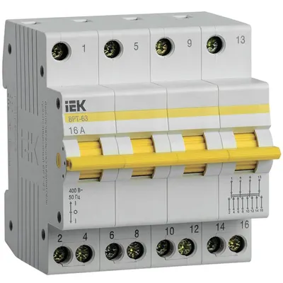 Comutator trei pozitii VRT-63 4P 16A
