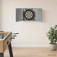vidaXL Cabinet pentru ținte de darts Sonoma gri 56 x 12 x 53,5 cm