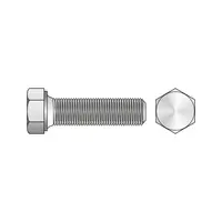Surub Filetat Cap Hexagonal Otel gr.8.8 Zincat-M16 x 180