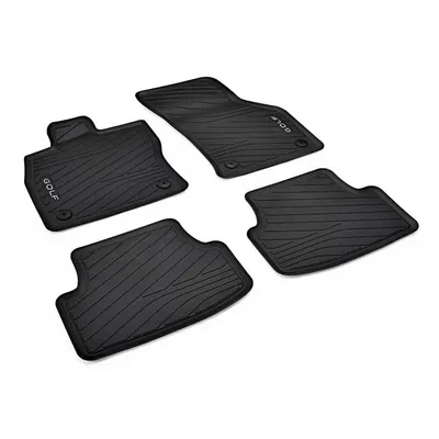 Covorase de cauciuc All-weather originale Volkswagen Golf 8 (CD1) 2019-, Set 4 bucati TPE