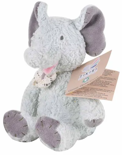 Jucărie moale Tikiri - Elefant, 25 cm