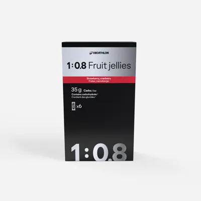 Pastă de fructe 1:0,8 căpșuni merișoare x6, în colaborare cu Decathlon CMA CGM