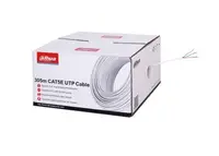 Cablu UTP CAT5E 305m, Alimentare PoE: maxim 160m, Manta exterioară ecologică, îndeplinește clasa CPR E/UL CM