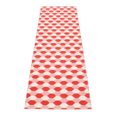 Covor tip traversă pentru interior și exterior roșu 70x250 cm Dana Coral – Pappelina