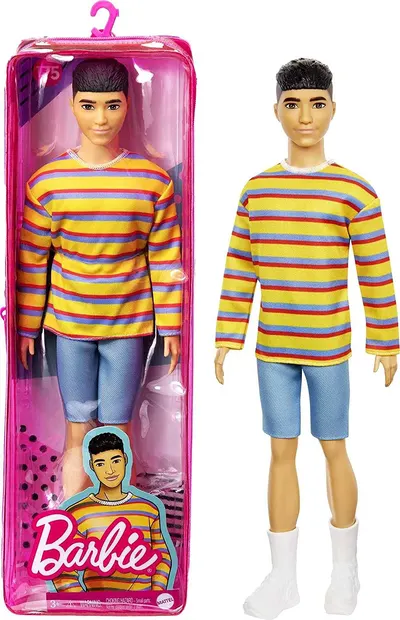 Papusa - Barbie Fashionistas - Ken cu pulover supradimensionat