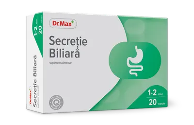 Dr. Max Secretie biliara, 20 capsule