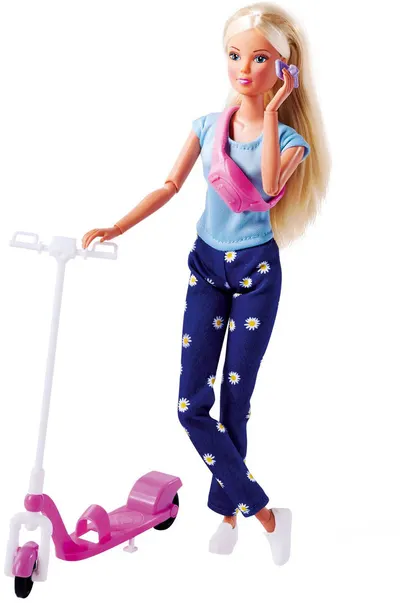 Păpușă Simba Toys Steffi Love – Distracție cu scuterul, 29 cm