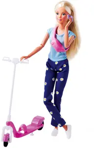 Păpușă Simba Toys Steffi Love – Distracție cu scuterul, 29 cm