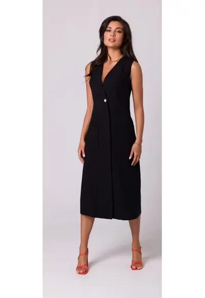 Rochie simpla midi fara maneci -