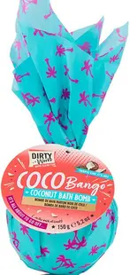 Dirty Works Bombă de baie Coco-Bango Coconut, 150 g