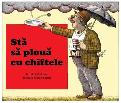 Stă să plouă cu chiftele - Hardcover - Judi Barrett