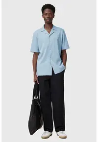Camasa relaxed fit Hudson - Albastru deschis