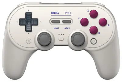 Controller wireless 8BitDo - Pro 2, Hall Effect Edition, G Classic, alb (Nintendo Switch/PC)