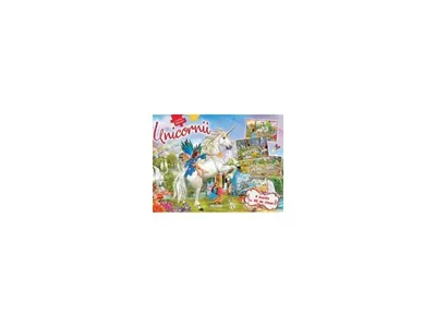Unicornii - carte puzzle - Hardcover - ***