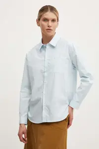 A.P.C. camasa din bumbac chemise boyfriend brodee