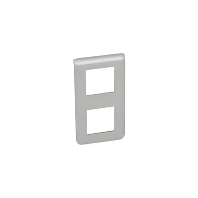 Placa Mosaic - 2 x 2 vertical module - alu